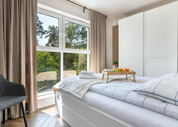 Apartmán Park Ii Blisko Morza Piamola, Bezplatne Solarium