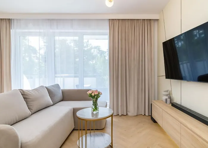 Park Ii Blisko Morza Piamola, Bezplatne Solarium Apartmán Stegna (Pomerania)